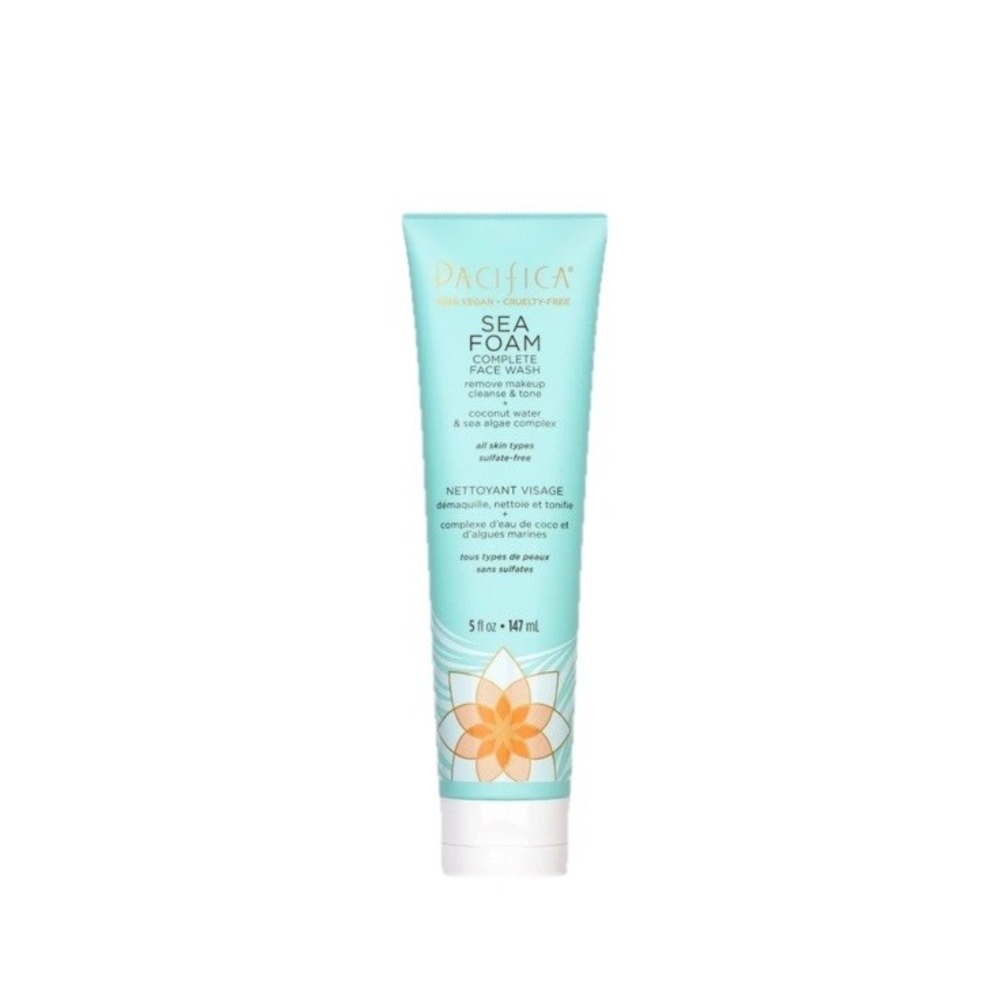 Pacifica Sea Foam Complete Face Wash Cleanser Vegan Cruelty Free 5 oz